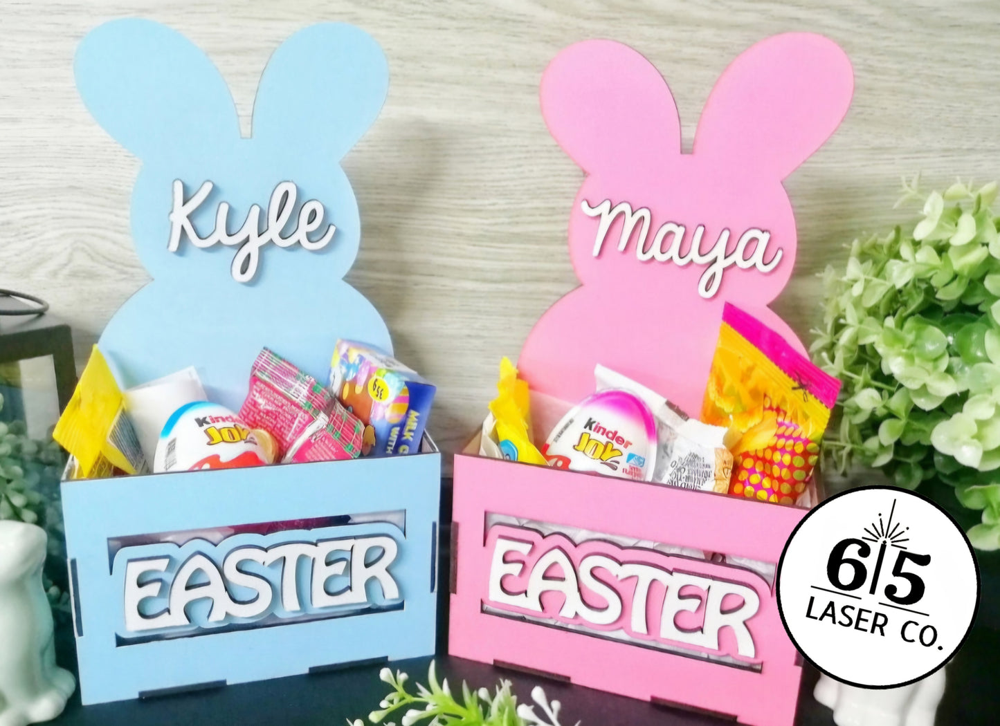 Personalized Easter Crates