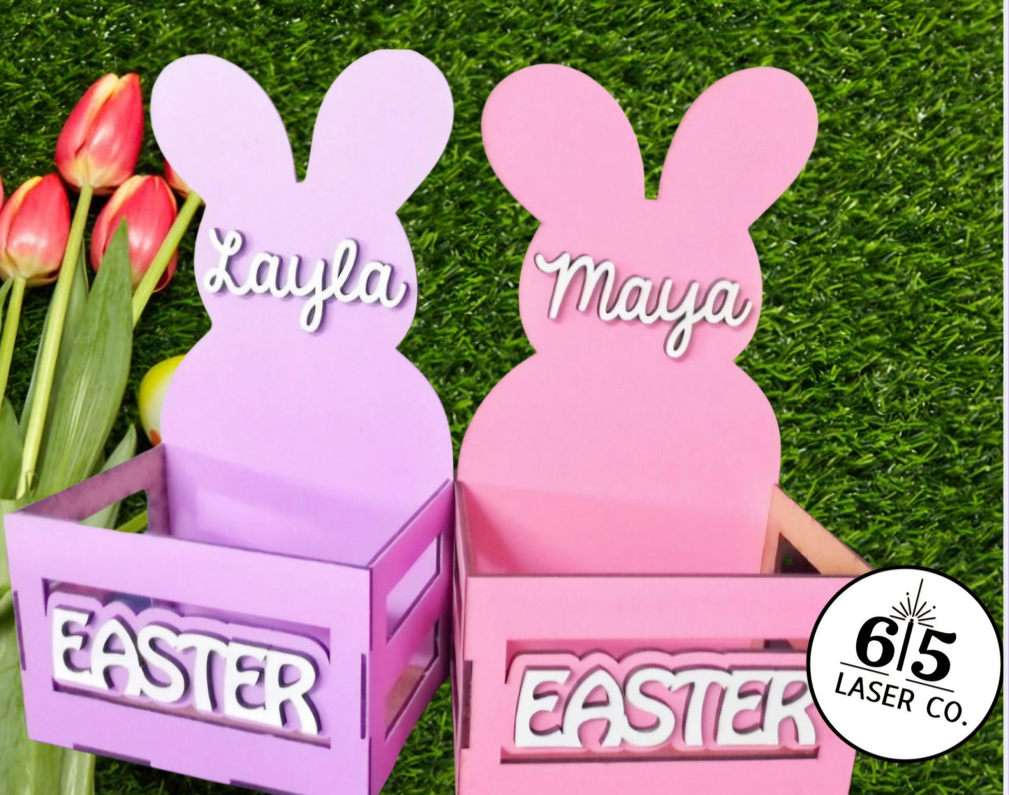 Personalized Easter Crates