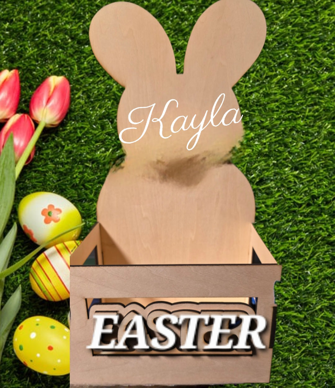 Personalized Easter Crates